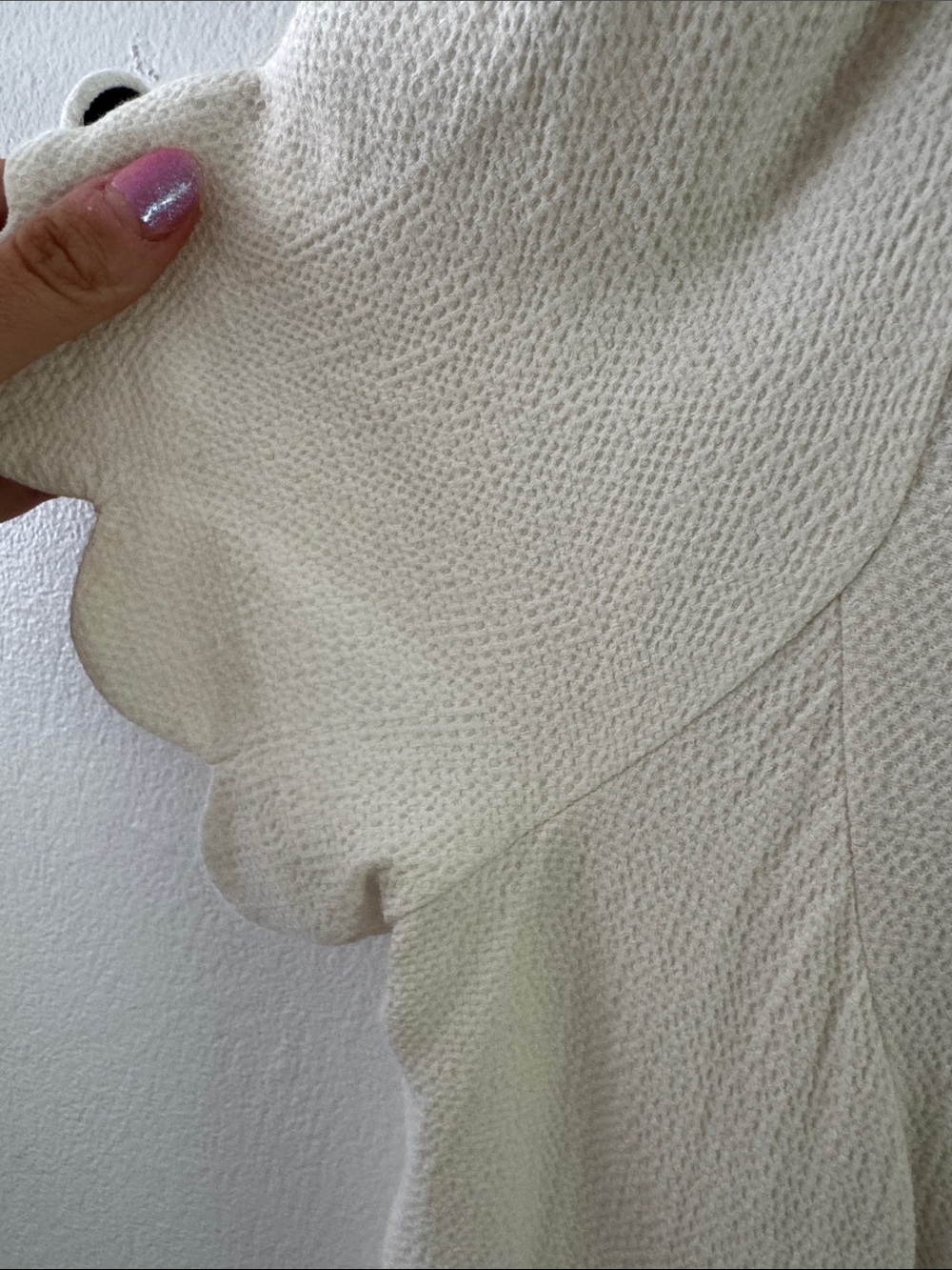 Maeve Anthropologie Scalloped Button-Front Blouse Size 6 - Picture 6 of 9